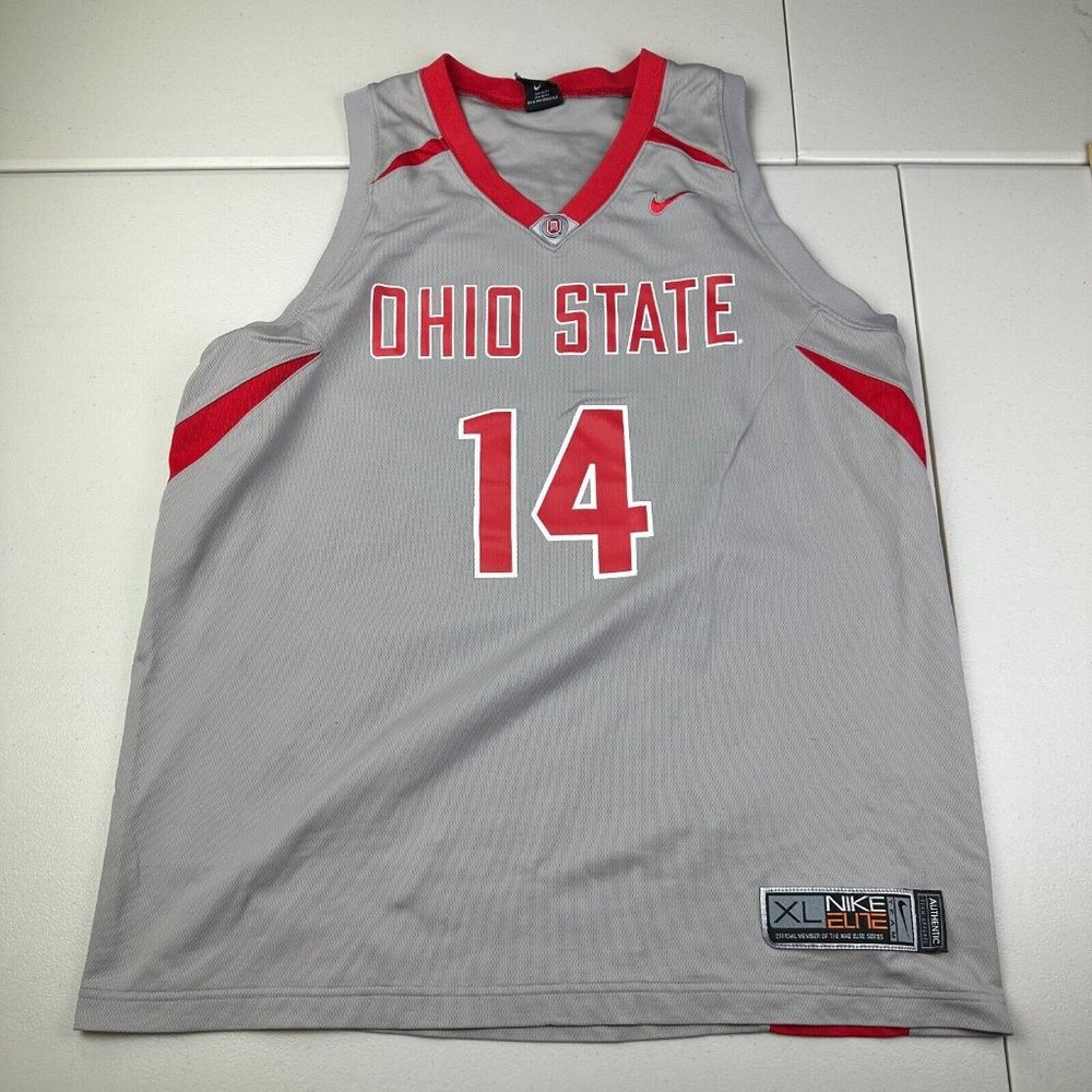 Vintage Ohio State 2006-2007 Nike Elite Alternate Jersey XL #14
